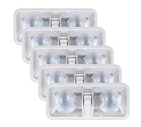 ANYPOWK Luces LED de 12 voltios para caravanas con Interruptor de Encendido y Apagado Neutral 4000-4500 K, 8 W, 600 LM, para iluminación Interior de caravanas, Furgonetas, remolques y Barcos, 5