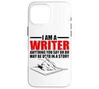 Anything You Say Or Do May Be Used In A Story | |-. Carcasa para iPhone 16 Pro MAX