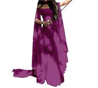 AnyuA Trajes Disfraz de Medieval Mujer Vestidos Goticos Disfraces para Halloween Cosplay Morado S