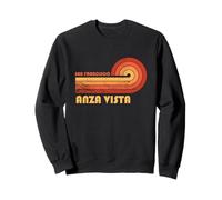 Anza Vista San Francisco California Retro Vintage Sudadera
