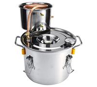 ANZAGA Mini Juego de Vino Evaporador Destilador de Vino Método Destilador,6l/1.5gal