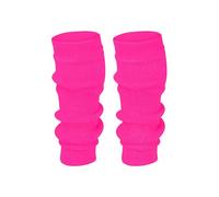 ANZEE DISCOVER THE NEW YOU Calentadores de piernas para niñas, extra suaves, elegantes, de acrílico, lisos, para invierno, accesorios para fiestas de los años 80, danza, patinaje sobre hielo, hot