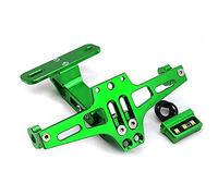 Anzene Fender Eliminator Portamatriculas Soporte de Matrículas para Z650 Z750 Z800 Z900 Z1000 Z1000SX Z300 Z250 GSXR 600 750 1000 S1000RR S1000R S1000XR F650GS F700GS F800GS (Verde)