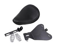 Anzene Solo Soporte de Asiento Kit de Montaje de Base de Resorte Barril de Resorte para Sportster Chopper Bobber Custom Dyna Black