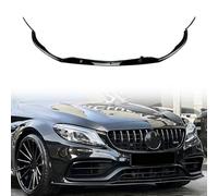 ANZHENGRQ Kit de Splitter Delantero para el Parachoques Delantero del Coche, Difusor Delantero Inferior, Protección de La Carrocería y Decoración, para Mercedes-Benz Clase C C63 AMG W205 C205,Black