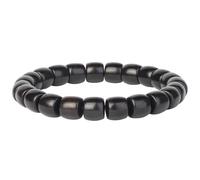 anzhongli Pulsera de cuentas de oración Mala para hombres y mujeres, 12/15 mm, 8*9mm, Madera, No es una piedra preciosa