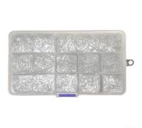 Anzuelo de pesca de acero al carbono, paquete a granel, 1000 2000 piezas, tamaño 3 a 12 púas para pescadores que utilizan señuelos artificiales o plantillas de cebo vivo (2000)