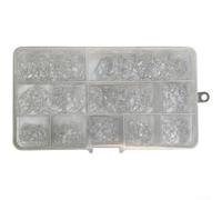 Anzuelo de pesca de acero al carbono, paquete a granel, 1000 2000 unidades, tamaño 3 a 12 púas para pescadores que utilizan señuelos artificiales o plantillas de cebo vivo (1000)