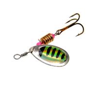 Anzuelo de Pesca, Juego de señuelos Pesca con Cuchara giratoria Metal, anzuelos Tipo, oscilantes for Ganchillo, Kit Cebo Artificial, depósito(1)