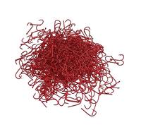 anzuelo de pesca Serie de anzuelos de pesca de 50 Uds., anzuelo de púas, anzuelos rojos de acero de alto carbono, anzuelo doblado, anzuelo de carpa anillado, aparejo 1 #-9 # Equipo de pesca ( Size : 9