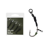anzuelo Ronnie para pesca de carpas, tapones de cebos, tornillos, terminales, anzuelo de pesca de carpa, con funda antienredos, gancho de pesca Ronnie