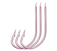 Anzuelos clásicos Multiusos de Boca Curva for Pesca en Barco y Playa, corvina Negra lubina(15# 40 Hooks)