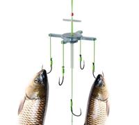 Anzuelos de pesca, jaula de cebo, gancho de pesca, fácil manejo para kayak, río, principiantes, perca, lago, estanque, aguas silenciosas