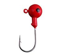 anzuelos, Fish Hooks 10pcs Jig Head Hook Fishing Colored Lure Hard Baits Soft Worm Tackle for Enthusiast(B,18g)