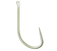 Anzuelos for Carpa cruciana, 50 Unidades, sin Muerte, de Alambre Fino con Doble Ranura for Sangre, Acero al Carbono 100C for Agua Dulce(4#)