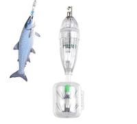 Anzuelos Jig para Calamar Herramienta Subacuática con Luces LED Luminosas