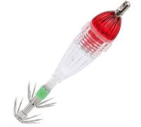 Anzuelos Luminosos de Calamar, Color de luz roja, LED, seuelos de Pesca, Pulpo, Cebo, lmpara subacutica