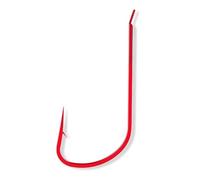 Anzuelos Planos de Acero al Carbono, 300 Unidades, con vástago Delgado, for Carpa cruciana y tilapia(6#)