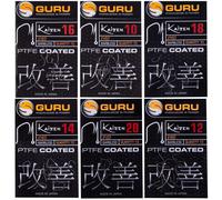 Anzuelos sin púas Guru Tackle Kaizen Eyed Taille 12