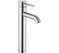 ANZZI 12.6 "Valle de un solo agujero y una sola manija recipiente lavabo grifo en cromo pulido | cUPC cubierta montado un agujero sin plomo latón sólido grifo de lavabo | L-AZ108CH