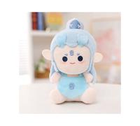 (Ao Bing, 14 cm) Ao Ne Zha Bing Lotus Seat Bag Peluche de juguete de dibujos animados Muñeco de peluche de regalo