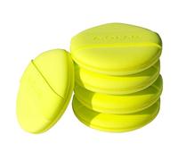 AOA Studio Juego de esponjas de maquillaje de silicona sedosa, aplicadores cosméticos reutilizables, esponjas de maquillaje extra suaves Rubycell (lima)