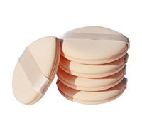 AOA Studio Juego de esponjas de maquillaje de silicona sedosa, aplicadores cosméticos reutilizables, esponjas de maquillaje extra suaves Rubycell (melocotón)