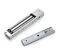 AOAMZ cerradura eléctrica magnética 280 kg 600lbs cerradura electromagnética 12V, sistema de control de acceso cerradura electromagnética NC modo de Seguridad de falla de la superficie pintada