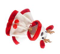 Aoaoy Abrigo de bebé suave y cómodo de algodón grueso con capucha de piel sintética con diseño exquisito y bonito para regalo de cumpleaños de invierno (90 cm)