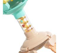 Aoaoy Bola de Rompecabezas para la Dentición del bebé, Bola de Laberinto Ligera y Resistente para el Entretenimiento de los Bebés, con Agarre Cómodo para Aprender y Masticar (Verde)