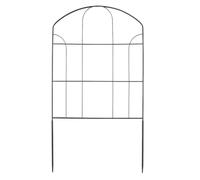 Aoaoy - Cerca de jardín de hierro, borde de panel metálico, fácil de instalar, límite de protección para jardines, césped, terrazas