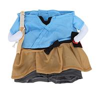 Aoaoy Disfraz de Samurai para perro vertical que hace que tu mascota se vea bien, ideal para fiestas y Halloween con múltiples tamaños para disfraz de perro y gato (XL)