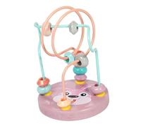 Aoaoy Juguete Colorido de la Montaña Rusa del Laberinto de Cuentas para Educación Temprana y Salud de Niños Pequeños con Coordinación Ojo-Mano, Juguete Colorido del Laberinto de