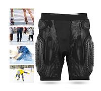 Aoaoy Protección de Cadera para Ciclismo, Acolchado Seguro para esquí, Patinaje sobre Ruedas, Elementos Esenciales Incluyen Cojín, EVA y PE, S-XXL, Algodón de Terciopelo Fino, Capa (M)