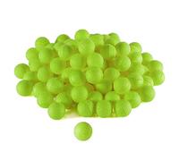 Aoaoy Recarga de bolas de repuesto para munición de espuma, paquete de 100 unidades para juguetes de niños, bola de espuma a granel (D)