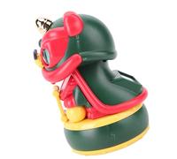 Aoaoy - Símbolo rico de forma animal, selección de moda, juguetes de accionamiento solar, brazo de coche meticuloso (verde)