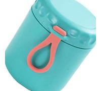 Aoaoy Taza de Sopa Térmica de Acero Inoxidable con Aislamiento Al Vacío, Bonito Tarro de Comida de 430 Ml, Fácil de Usar con Suave, Mantiene la Comida Caliente para Trabajadores de (Verde)