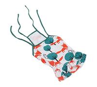 Aoaoy Vestido de Verano para Mascotas, Tela Acrílica Sandía de Sandía de Suspensión de Perros, Suspensor de Vestimenta para Perros para el Verano de Primavera, Ropa Diaria, Ropa de (SG)