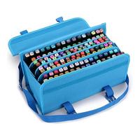 Aoartix Estuche para marcadores, marcador de alcohol, bolsa de transporte para marcador de bocetos artísticos, marcador de pintura permanente, marcador de borrado en seco, marcador de reparación,