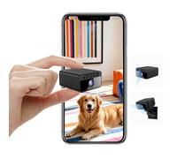 AOBOCAM Cámara Espía 4K Mini WiFi para Interior/Exterior, Visión Nocturna, Detección de Movimiento, App Móvil iOS/Android, 2.4GHz, para Casa/Oficina/Coche