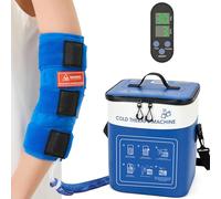 AOBOCO Máquina de terapia de frío, temporizador de programa, máquina de hielo para codo después de la cirugía, sistema de recuperación de reemplazo de codo, alivio del dolor de crioterapia con