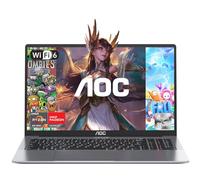 AOC 16.1’’ Ordenador portatil Gaming AMD Ryzen 7 (Mejor Que i7), RAM 16GB M.2 NVMe SSD 512GB (hasta 4 TB) Laptop, Radeon Vega 8, Teclado Retroiluminado, Película para Teclado en Español 53Wh Batería