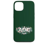 AOC 2028 Feminista Feminista Boho Flores Carcasa para iPhone 13