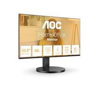 AOC 24B3CF2 Monitor 24 Pulgadas 120Hz Panel IPS, 4ms GtG, Altavoces, Altura Ajustable, (1920x1080 HDMI 1x 1.4 USB Hub) Negro
