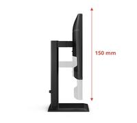 AOC Monitor 24E4U FHD de 24 Pulgadas, 120 Hz, IPS, 1 ms MPRT, sincronización adaptativa, Modo HDR, Ajuste de Altura 1920 x 1080, HDMI 1 x 1.4, DP 1 x 1.2, USB Hub Negro, 24 Inch FHD