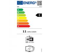 AOC Monitor 24E4U FHD de 24 Pulgadas, 120 Hz, IPS, 1 ms MPRT, sincronización adaptativa, Modo HDR, Ajuste de Altura 1920 x 1080, HDMI 1 x 1.4, DP 1 x 1.2, USB Hub Negro, 24 Inch FHD