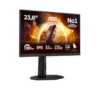 AOC 24G4X pantalla para PC 60,5 cm (23.8") 1920 x 1080 Pixeles Full HD LCD Negro