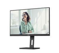 AOC 24P3CV Monitor 24 Pulgadas FHD, 100Hz, IPS, 4 ms GtG, Adaptive Sync., Altura Ajustable, Altavoces (1920x1080, 1x HDMI 1.4, 1x DP 1.2, USB-Hub), Negro