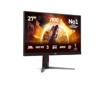 AOC Monitor 27G4HA 27" Fast IPS Full HD 200Hz HDR10 1 ms Altura ajustable Sincronización adaptativa