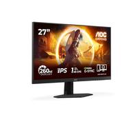 AOC 27G4ZRE Gaming Monitor 27 Pulgadas, 260Hz, Panel Fast IPS, 0.3HDR10, Adaptive Sync, G-Sync Compatible, (1920x1080 HDMI 2X 2.0) Negro